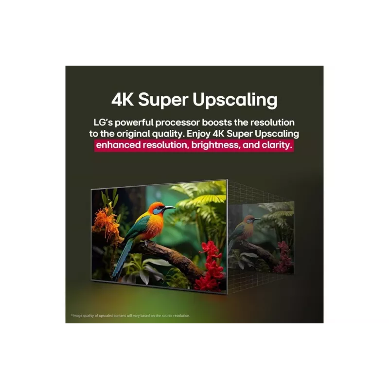 LG UHD AI 65UA75003LA televizors 165.1 cm (65 collas) 4K Ultra HD Smart TV Wi-Fi Melns
