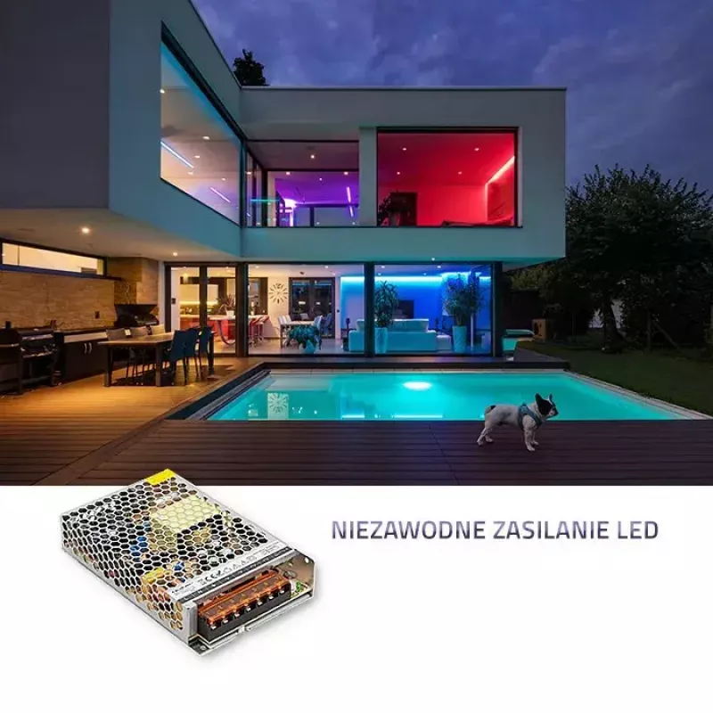 LED draiveris QOLTEC 50967, pastāvīgs spriegums/pastāvīga strāva, IP20, 150W