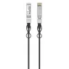 Intellinet 3m 10G SFP+ Pasīvais Tiešā Pievienojuma Vara Twinax Kabelis 30AWG MSA SFP-H10GB-CU3M saderīgs