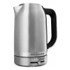 KitchenAid 5KEK1701ESX elektriskā tējkanna 1.7 L 2400 W Melna, Nerūsējošais tērauds