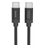 Hama Fabric USB kabelis USB 2.0 3 m USB C Melns