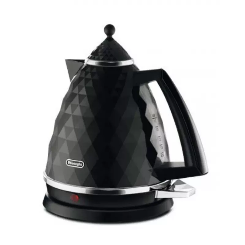 De’Longhi Brillante KBJ 2001.BK elektriskā tējkanna 1.7 L 2000 W Melna