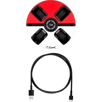 HyperX ChargePlay Quad 2 – Lādētājs četriem Joy-Con kontrolieriem