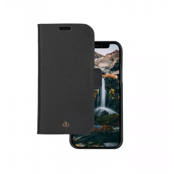 Folio telefona maciņš dbramante1928 New York iPhone 11/XR — Night Black, 6.1 collas (15.5 cm), 3 kabatas kartēm
