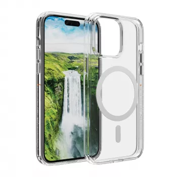 Caurspīdīgs vāciņš dbramante1928 Iceland Ultra D3O MagSafe iPhone 15 ProM