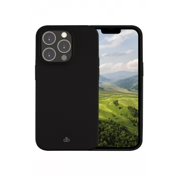 Ādas maciņš dbramante1928 Costa Rica iPhone 14 Pro — Night Black, 6.1 collu / 15,5 cm ekrāniem