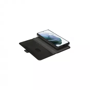 Maciņa korpuss dbramante1928 Lynge Samsung Galaxy S21+ (6,7 collu, melns) ar 3 karšu kabatām
