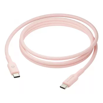 USB-C uz USB-C kabelis d bramante CB20CCPI7206 — 1,5 m, rozā