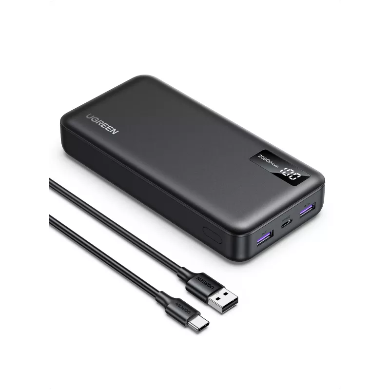 Ugreen 25683 Power Bank 20000 mAh Melns