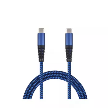 USB kabelis 2GO 797194 USB 3.2 Gen 1 1 m USB C Zils