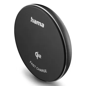 Hama 00201735 bezvadu lādētājs viedtālrunim Black USB Qi2 ātrā uzlāde