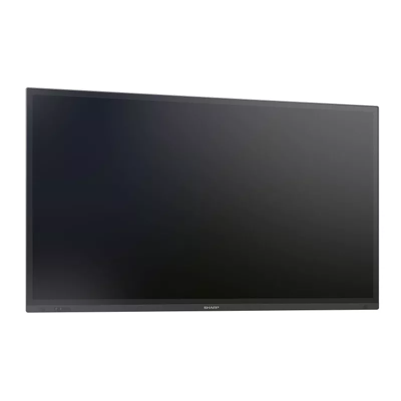Sharp PN-LA752 digitālās izkārtnes plakanpanelis 190.5 cm (75 collas) LCD 500 cd/m² 4K Ultra HD Melns Skārienekrāns 24/7