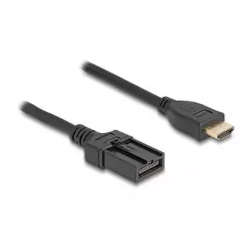 DeLOCK HDMI Automotive kabelis HDMI-A vīrietis uz HDMI-E vīrietis 3 m 4K 60 Hz
