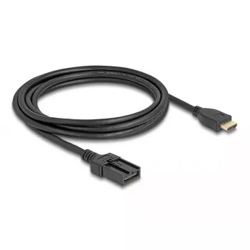 DeLOCK HDMI Automotive kabelis HDMI-A vīrietis uz HDMI-E vīrietis 3 m 4K 60 Hz