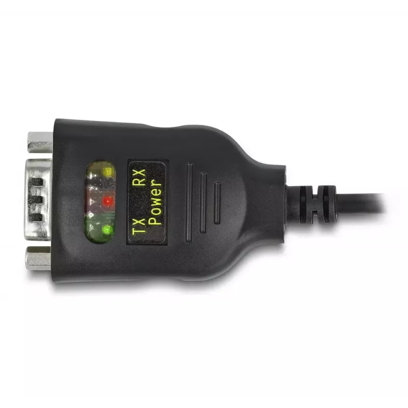 DeLOCK USB 2.0 Type-A uz RS-232 D-Sub 9 adapter ar galvanisko izolāciju 2.5 kV, 2 m
