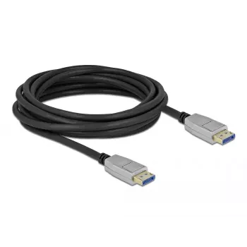 DeLOCK DisplayPort kabelis 10K 60 Hz 54 Gbps metāla korpuss 1 m
