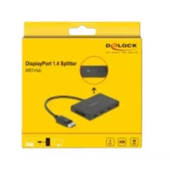 DeLOCK 87794 DisplayPort sadalītājs 4 portiem