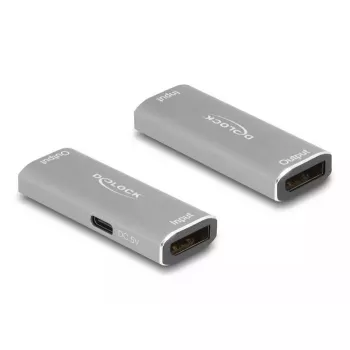 DeLOCK DisplayPort 1.4 pastiprinātājs 8K 30 Hz 20 m