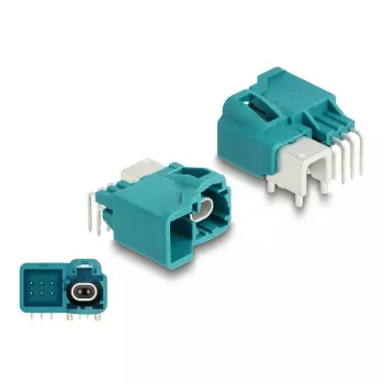 DeLOCK HDMTD vienvada strāvas spraudnis leņķveida PCB 90° sievišķais