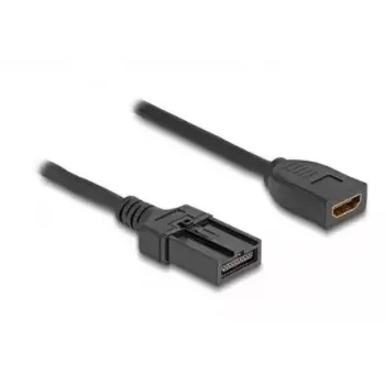 DeLOCK HDMI Automotive kabelis HDMI-A sievišķais uz HDMI-E vīrišķais 3 m 4K 60 Hz
