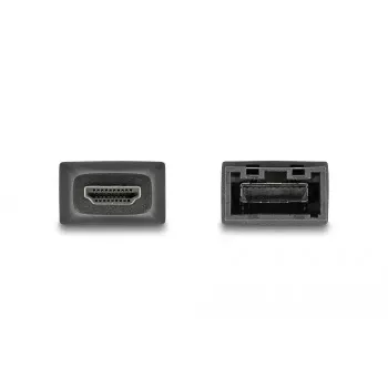 DeLOCK HDMI Automotive adapteris HDMI-E sievišķā uz HDMI-A vīrišķo 4K 60 Hz