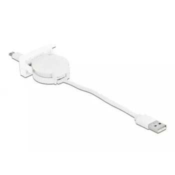 Kabelis DeLOCK Easy 45 modulis USB 2.0 ievelkams USB Type-A uz Micro-B