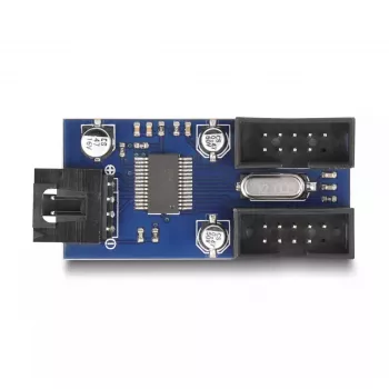 DeLOCK USB 2.0 iekšējais pin header vīrišķais Hubs 2 Porti Melns Zils