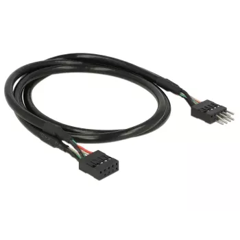 USB kabelis DeLOCK 0,5m 2xUSB 2.0