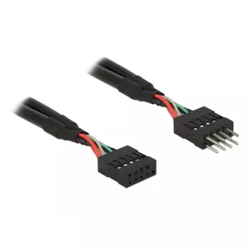 USB kabelis DeLOCK 0,5m 2xUSB 2.0