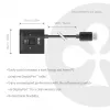 CLUB3D CSV-1009 DisplayPort 2-in-1 divvirzienu slēdzis — 2x DisplayPort izejas, 8K@60Hz, melns