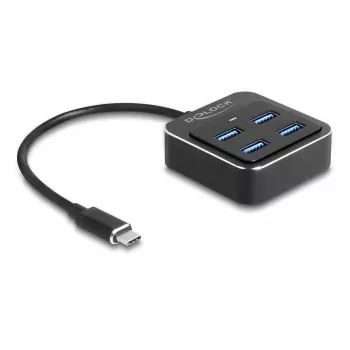 DeLOCK USB 3.2 Gen 2 USB Type-C Hubs 4 x USB Type-A 10 Gbps