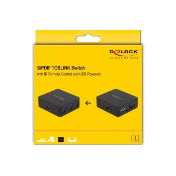 S/PDIF TOSLINK slēdzis DeLOCK 63395