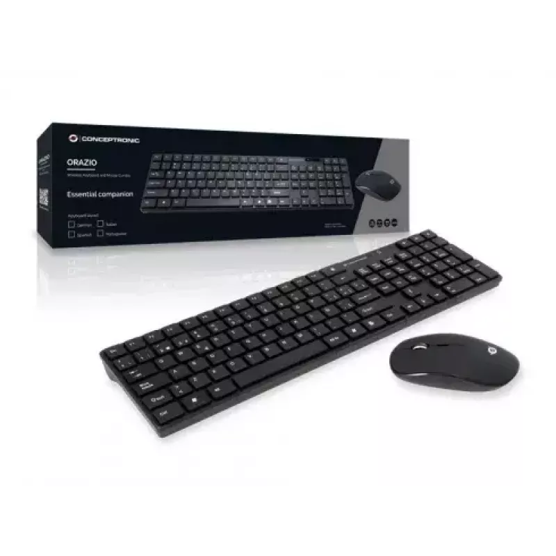 Bezvadu tastatūra un pele Conceptronic Orazio ORAZIO01ES