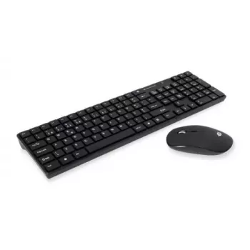 Conceptronic Orazio bezvadu tastatūras un peles komplekts, AZERTY Portugāles izkārtojums, Melns