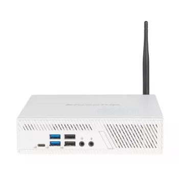 bluechip BUSINESSline S3137 balts Intel® Core™ i3-14100 / 4.70 GHz, 8 GB DDR5, 500 GB NVMe SSD, Windows 11 Pro, Wi-Fi 6E