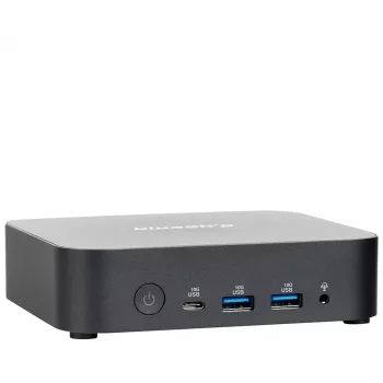 bluechip BUSINESSline M14150 Mini PC – Intel N150, 8 GB DDR5, 500 GB SSD, Windows 11 Pro, Melns