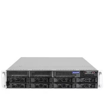 bluechip SERVERline R42316s 2 HE Rack, Intel® Xeon® Silver 4410Y procesors / 2.00 GHz, TPM modulis, 32 GB DDR5, 2 x 960 GB SSD, 2 x 10 Gigabit Ethernet