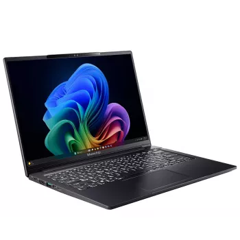 bluechip TRAVELline U14W17, Copilot+ PC, Intel Core Ultra 5 135H, 35.6 cm (14 inch) klēpjdators, 16 GB LPDDR5x-SDRAM, 500 GB SSD, Wi-Fi 7, Windows 11 Pro, Melns