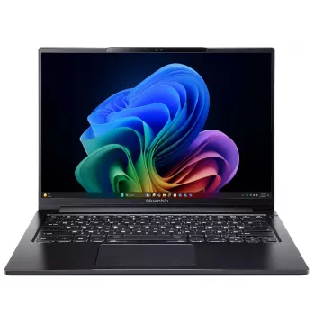bluechip TRAVELline U14W17, Copilot+ PC, Intel Core Ultra 5 135H, 35.6 cm (14 inch) klēpjdators, 16 GB LPDDR5x-SDRAM, 500 GB SSD, Wi-Fi 7, Windows 11 Pro, Melns