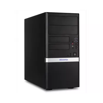 bluechip BUSINESSline T3500 Intel® Core™ i3-14100 / līdz 4.70 GHz, Windows 11 Pro, Intel® H610, 16 GB DDR5, 500 GB NVMe SSD, 1 × RJ45 (1 Gb/s), Intel® UHD Grafik