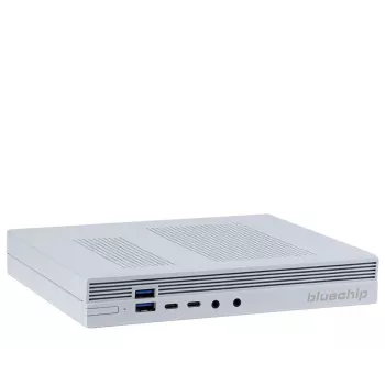 bluechip BUSINESSline S3160 balts Intel® Core™ i5-14400 / līdz 4.70 GHz, Windows 11 Pro, 8 GB DDR5, 500 GB NVMe SSD, Intel® Wi-Fi 6, Bluetooth 5.3, 1 × RJ45 (2,5 Gb/s), Intel® UHD grafika