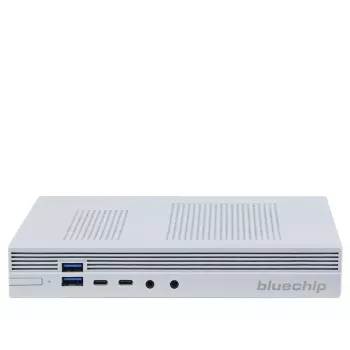 bluechip BUSINESSline S3160 balts Intel® Core™ i5-14400 / līdz 4.70 GHz, Windows 11 Pro, 8 GB DDR5, 500 GB NVMe SSD, Intel® Wi-Fi 6, Bluetooth 5.3, 1 × RJ45 (2,5 Gb/s), Intel® UHD grafika