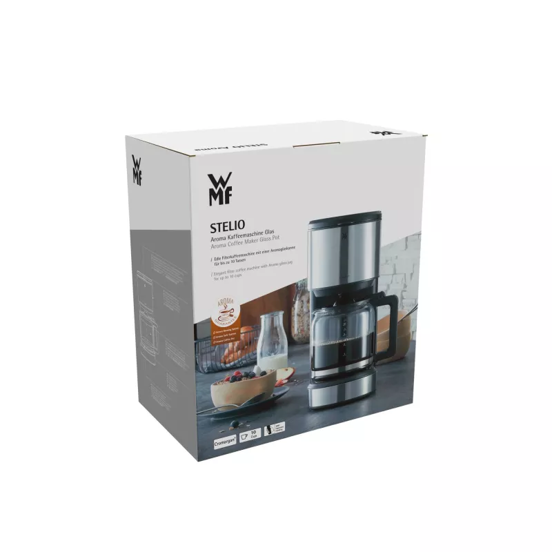 WMF Stelio 0412150011 Pilienu kafijas automāts, 1.25 L