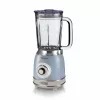 Ariete 583, Vintage Blender ar 1,5 litru stikla trauku, 4 nerūsējošā tērauda asmeņi, 4 ātrumi + Pulse, 1000 W, Zils
