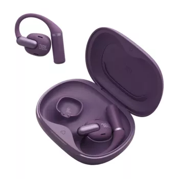 Austiņas JBL Sense Pro TWS Bluetooth Āķa Intraaurālās 20–40000 Hz USB-C Lādēšanas Statīvs Violetas
