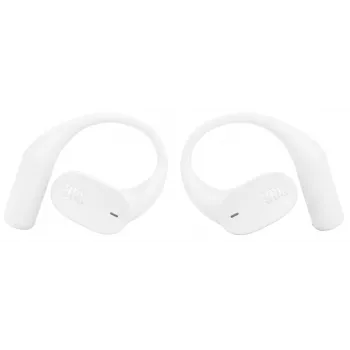 Austiņas JBL Sense Lite — bezvadu Bluetooth, aizauss, intraaurālas, 20–20000 Hz, 83.5 g, balta