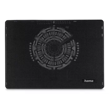 Hama Slim dzesēšanas paliktnis klēpjdatoram 39,6 cm (15,6 collas) Melns