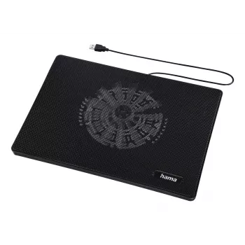 Hama Slim dzesēšanas paliktnis klēpjdatoram 39,6 cm (15,6 collas) Melns