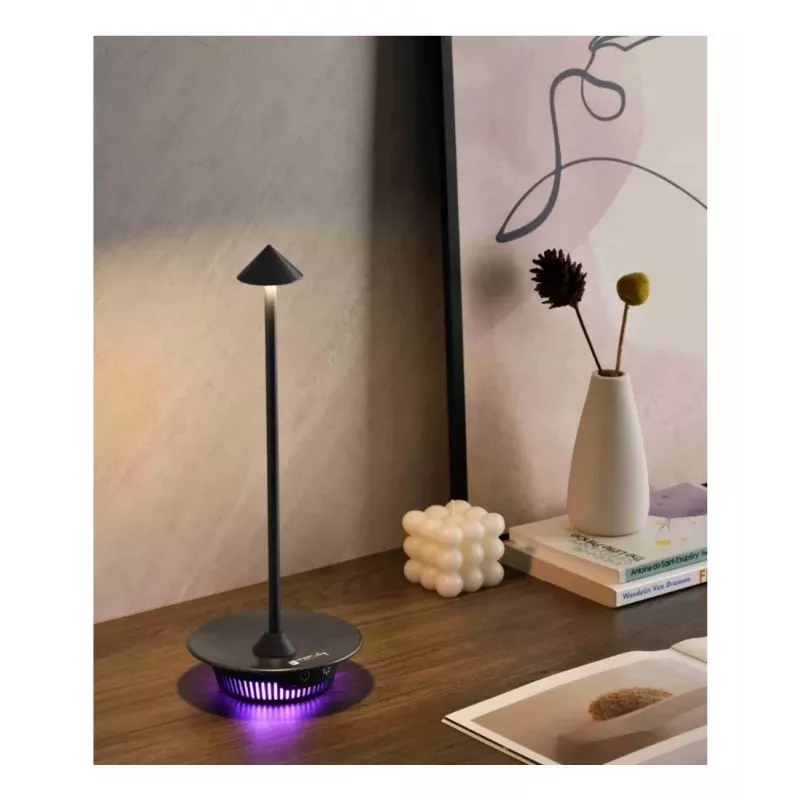 Techly I-LAMP-TABLE3 galda lampa SMD LED modulis 1 W SMD LED Melna