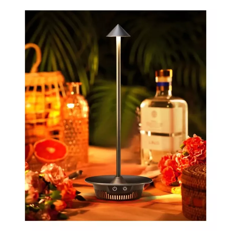 Techly I-LAMP-TABLE3 galda lampa SMD LED modulis 1 W SMD LED Melna